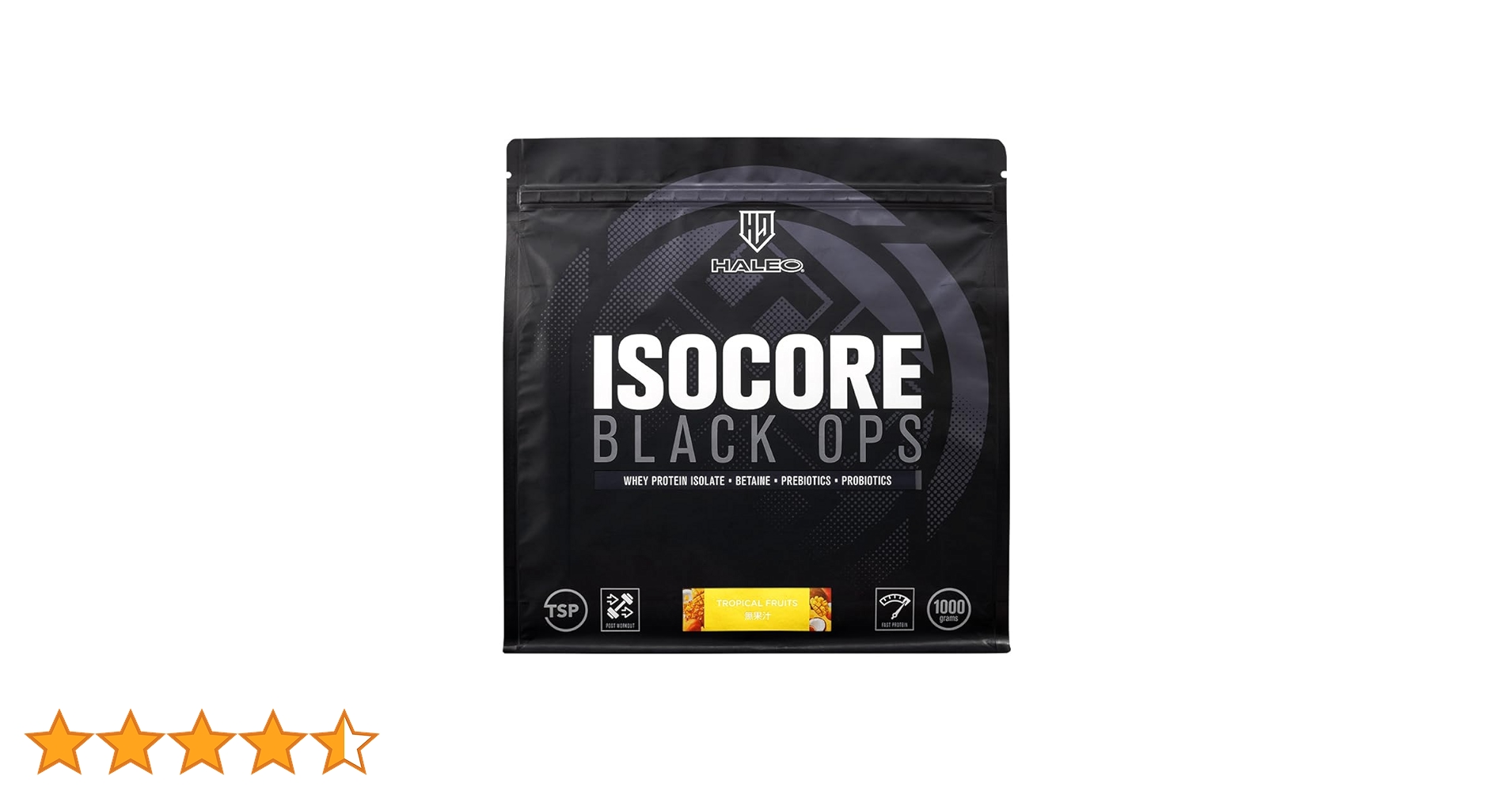 HALEO ISOCORE ストロベリーホイップ味 ISOCORE BLACK OPS アイソコアブラック ホエイプロテイン カラダ